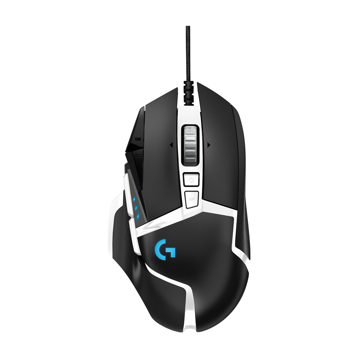 Logitech® G502 SE HERO Gaming Maus, schwarz-weiß - Kabelgebundene Gaming Maus von Logitech