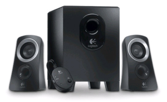 Logitech 2.1 Lautsprecher System Z313, schwarz von Logitech