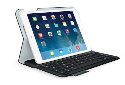 Logitech 920-006140 7,9 Zoll Schutzhülle für Tablet – Schutzhülle für Apple iPad Mini Apple iPad Mini mit Retina Display, 20,1 cm (7,9 Zoll), 285 g, schwarz von Logitech