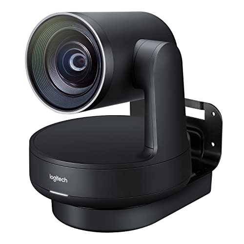 Logitech 960-001224 RALLY Plus, Ultra-HD Konferenzkamera mit Zubehör, schwarz von Logitech Business