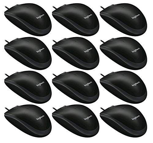 Logitech B100 Optical Business Maus (12 Stück | Schwarz) von Logitech