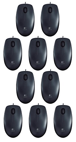 Logitech B100 Optical Business Mouse [10er Set | Schwarz] von Logitech