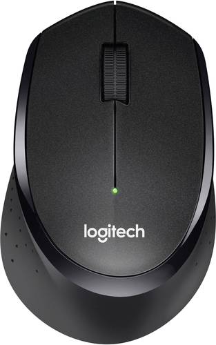 Logitech B330 Silent+ Maus Funk Optisch Schwarz 3 Tasten 1000 dpi von Logitech