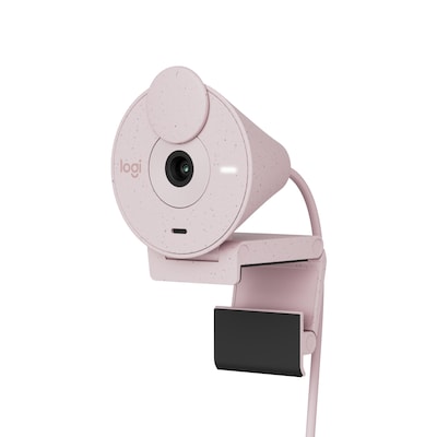 Logitech Brio 300 Full HD USB-C Webcam, Rosé von Logitech