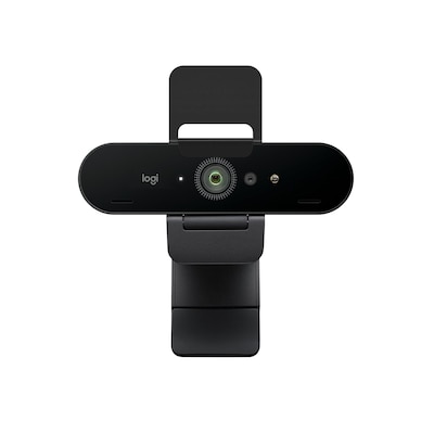 Logitech Brio 4K (Modell 2025) Webcam Grafit - 4K(30FPS), 5-fach Zoom, RightLight 3-Beleuchtungskorrektur, Anpassbar via Logi Options+ von Logitech