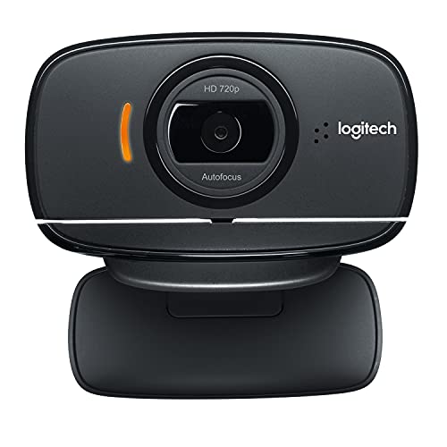 Logitech C525 Webcam, HD 720p, 69° Sichtfeld, Autofokus, 360° Schwenkradius, USB-Anschluss, Zusammenklappbar, Universalhalterung, Für Skype, FaceTime, Hangouts, etc. - Mehrfarbig von Logitech