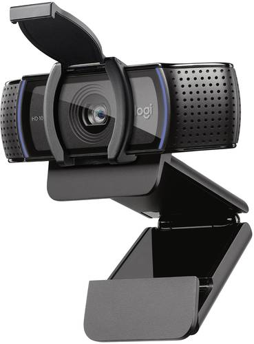 Logitech C920s HD Pro Full HD-Webcam 1920 x 1080 Pixel, 1280 x 720 Pixel Klemm-Halterung von Logitech