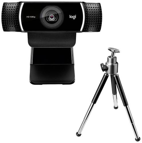 Logitech C922 Pro Stream Full HD-Webcam 1920 x 1080 Pixel Standfuß, Klemm-Halterung Logitech C922 Pro Stream Full HD-Webcam 1920 x 1080 Pixel Standfuß, Klemm-Halterung von Logitech