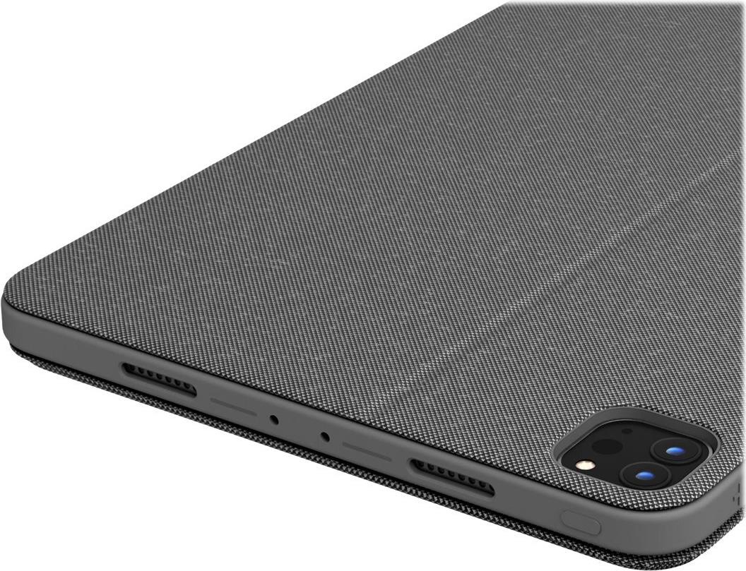 Logitech Combo Touch, KeyboardDock für Apple iPad Pro 27,90cm (11) 2020 / 2021, grau, DE (920-010142) - Sonderposten von Logitech
