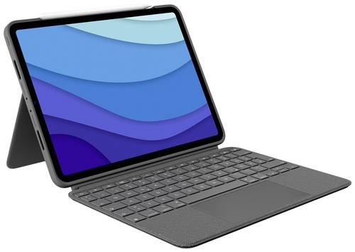 Logitech Combo Touch Tablet-Tastatur mit Hülle Passend für Marke (Tablet): Apple iPad Pro 11 (1. G von Logitech
