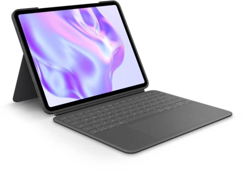 Logitech Combo Touch Tastatur und Foliohülle mit Trackpad grafit von Logitech