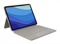 Logitech Combo Touch - Tastatur und Foliohülle - mit Trackpad - hintergrundbeleuchtet - Apple Smart von Logitech