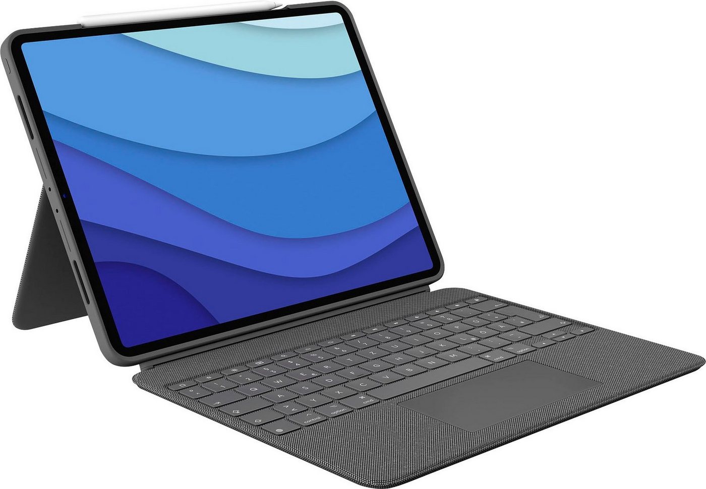Logitech Combo Touch iPad Pro 12,9 (5. Gen - 2021) Keyboard Case iPad-Tastatur von Logitech