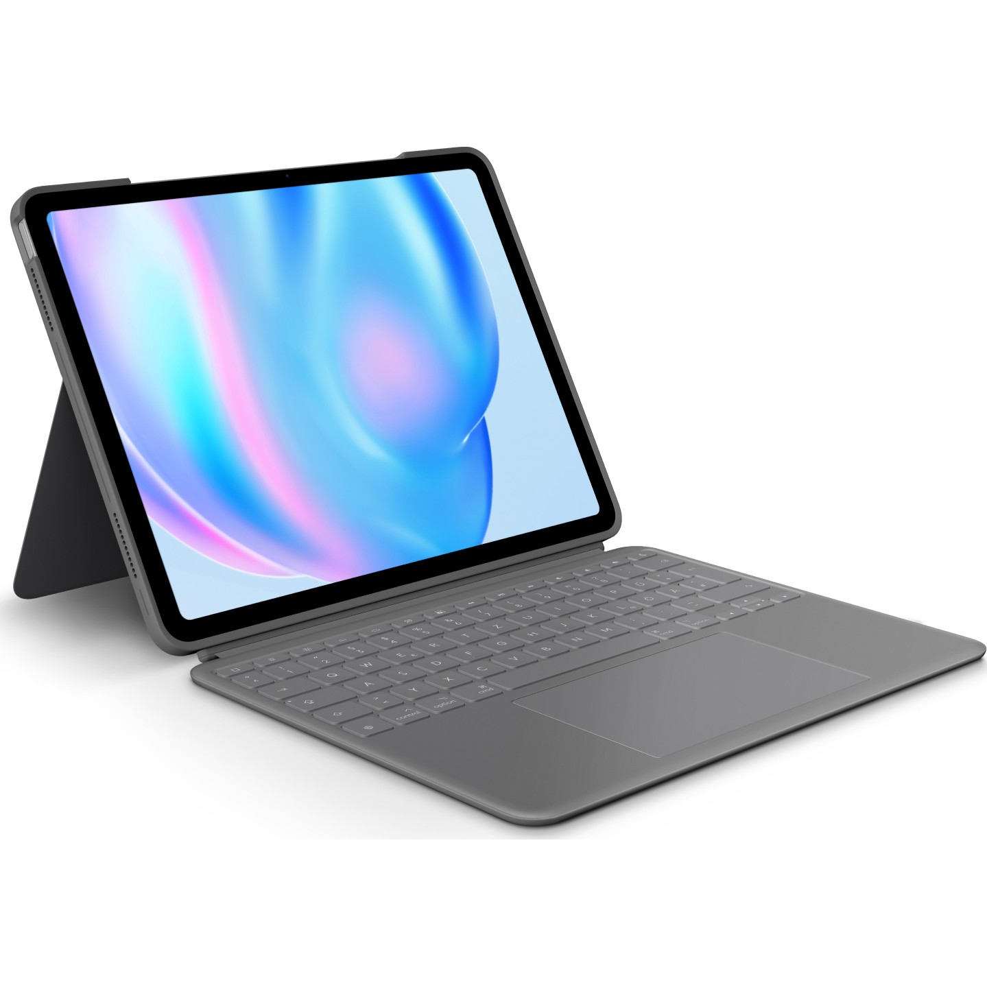 Logitech Combo Touch Tastatur Trackpad Apple iPad Air 13'' Oxford Gray Logitech Combo Touch Tastatur Trackpad Apple iPad Air 13'' Oxford Gray von Logitech