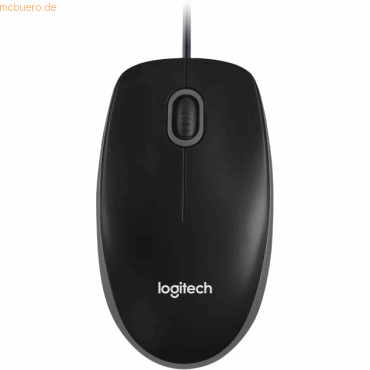 Logitech Computermaus B100 Optical USB schwarz Logitech Computermaus B100 Optical USB schwarz von Logitech