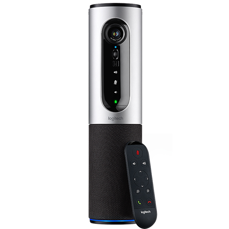 Logitech Connect, Professionelle tragbare Videokonferenzlösung Webcam mit Bluetooth und NFC, All-In-One-Design, Full HD von Logitech