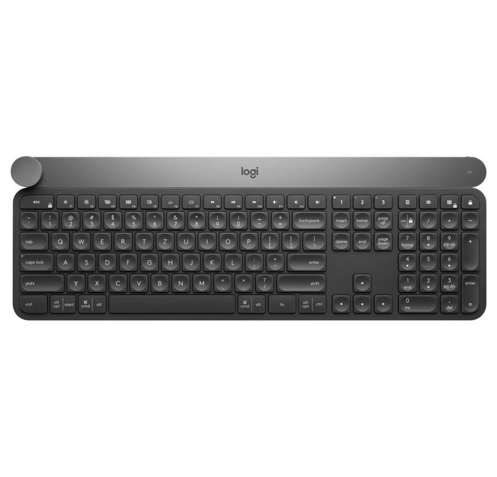 Logitech Craft Advanced - Bluetooth Tastatur - schwarz Wireless-Tastatur Logitech Craft Advanced - Bluetooth Tastatur - schwarz Wireless-Tastatur von Logitech