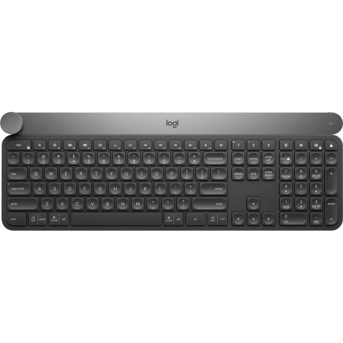 Logitech Craft Advanced Tastatur, kabellos, mit Drehregler zur Funktionsauswahl von Logitech