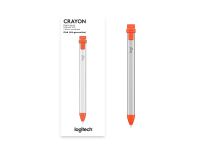 Logitech Crayon, Tablet, Apple, Orange, Weiß, iPad Air (4th gen)(A2316, A2324, A2325, A2072), Eingebaut, Lithium von Logitech