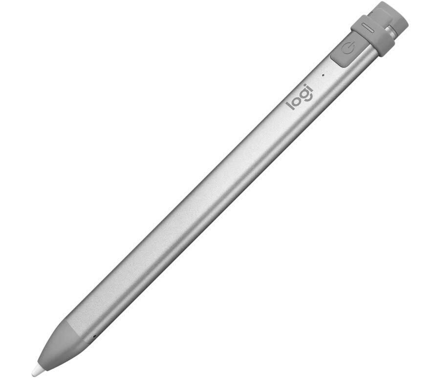 Logitech Crayon Lightning - Digitaler Zeichenstift kabellos grau für iPad von Logitech