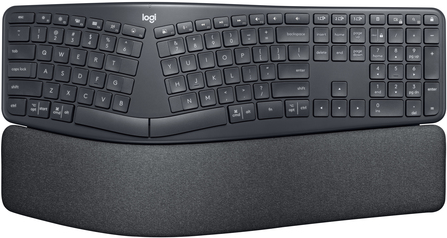 Logitech ERGO K860 Split Keyboard for Business - Tastatur - kabellos - Bluetooth LE - Deutsch - Graphite Logitech ERGO K860 Split Keyboard for Business - Tastatur - kabellos - Bluetooth LE - Deutsch - Graphite von Logitech