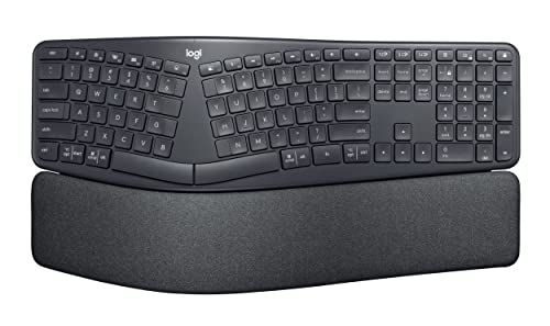 Logitech ERGO K860 for Business geteilte kabellose Tastatur, Englishes QWERTY-Layout - Graphit Logitech ERGO K860 for Business geteilte kabellose Tastatur, Englishes QWERTY-Layout - Graphit von Logitech