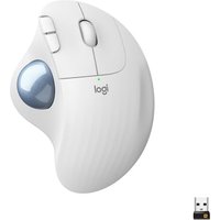 Logitech ERGO M575 Kabellose Trackball Maus Weiß von Logitech