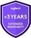 Logitech Extended Warranty - Serviceerweiterung - Austausch oder Reparatur - 3 Jahre (ab ursprünglichem Kaufdatum des Geräts) - muss innerhalb von 30 Tagen nach dem Produktkauf erworben werden - für Small Room Solution for Google Meet, for Microsoft Teams Rooms, for Zoom Rooms von Logitech