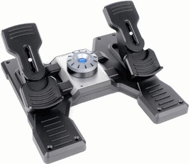 Logitech Flight Rudder Pedals - Pedale - kabelgebunden - für PC von Logitech