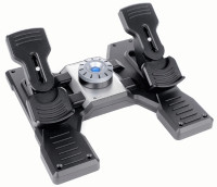 Logitech Flight Rudder Pedals - Pedale - kabelgebunden von Logitech