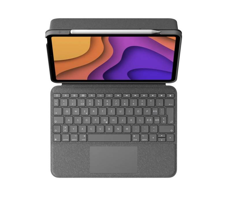 Logitech Folio Touch Tastatur-Case für für iPad Pro 11 Zoll 1., 2., 3., 4. Gen. Tastatur mit Touchpad von Logitech