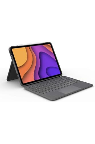 Logitech Folio Touch iPad Air 4. und 5. Generation Kompatibel mit beleuchtetem Tastatur-Case - Englisch von Logitech