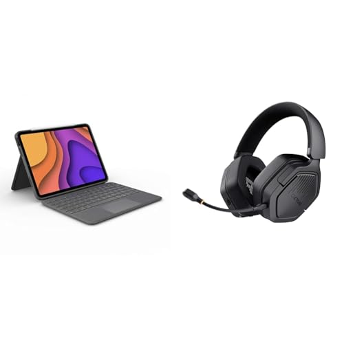 Logitech Folio Touch iPad & Trust GXT 1493 Ravox Gaming Headset von Logitech