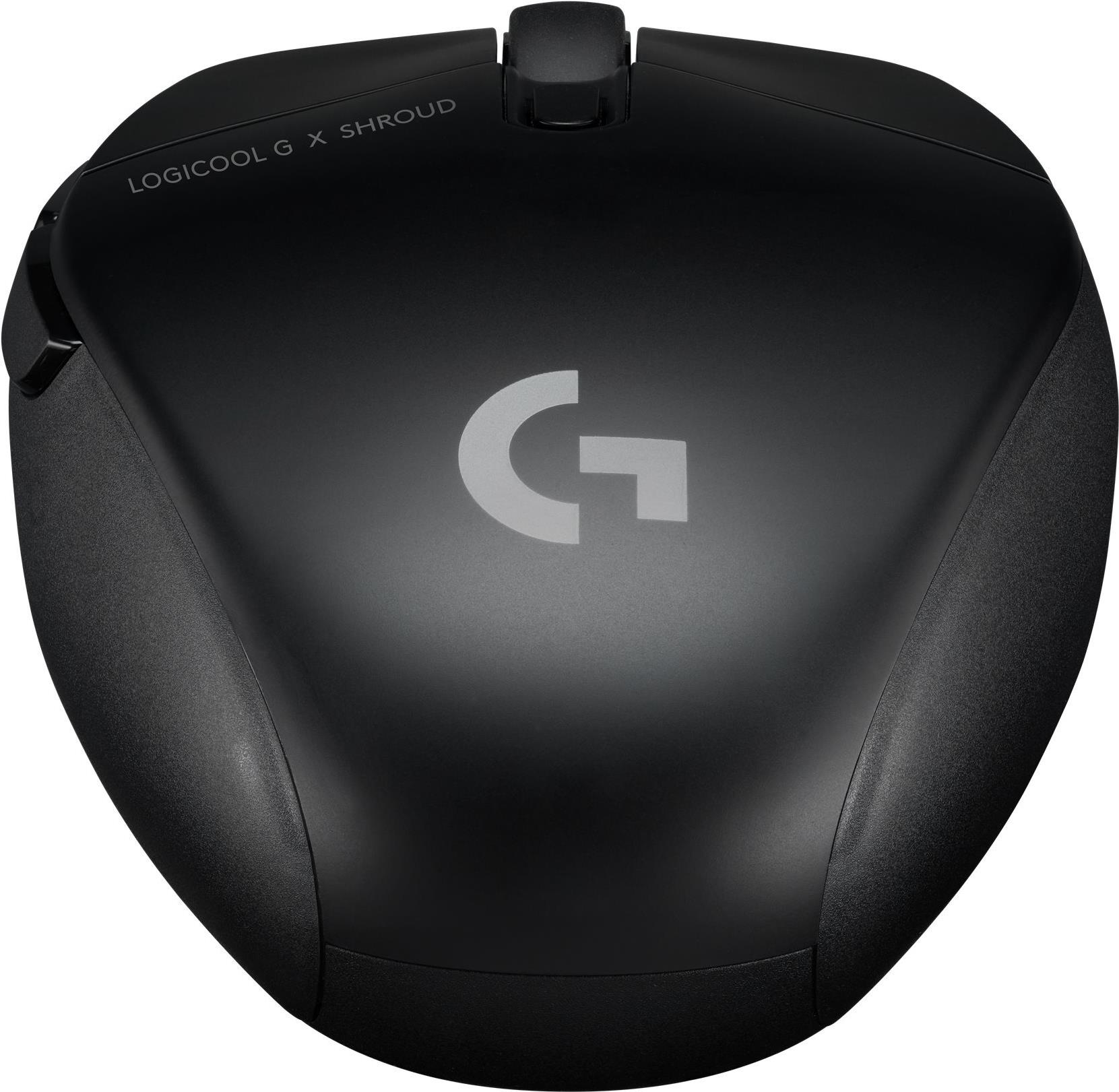 Logitech G G303 Shroud Edition - Maus - optisch - kabellos, kabelgebunden - USB, LIGHTSPEED - Logitech LIGHTSPEED-Receiver (geöffnet) von Logitech