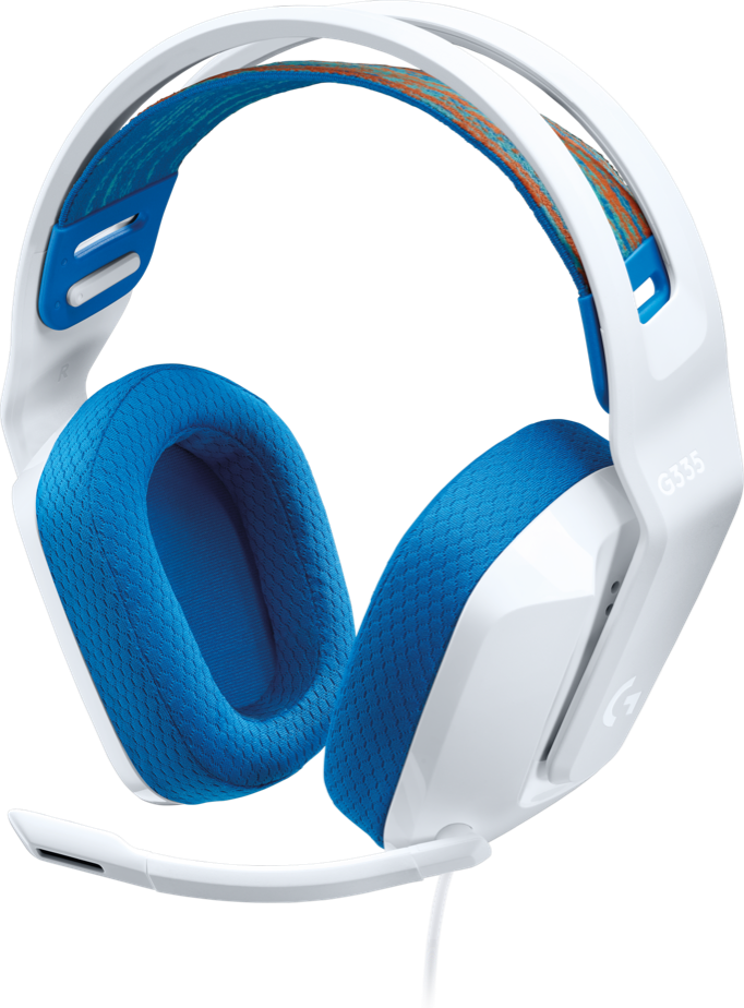 Logitech G G335 Kopfhörer Kopfband 3,5-mm-Anschluss Weiß (981-001018) von Logitech