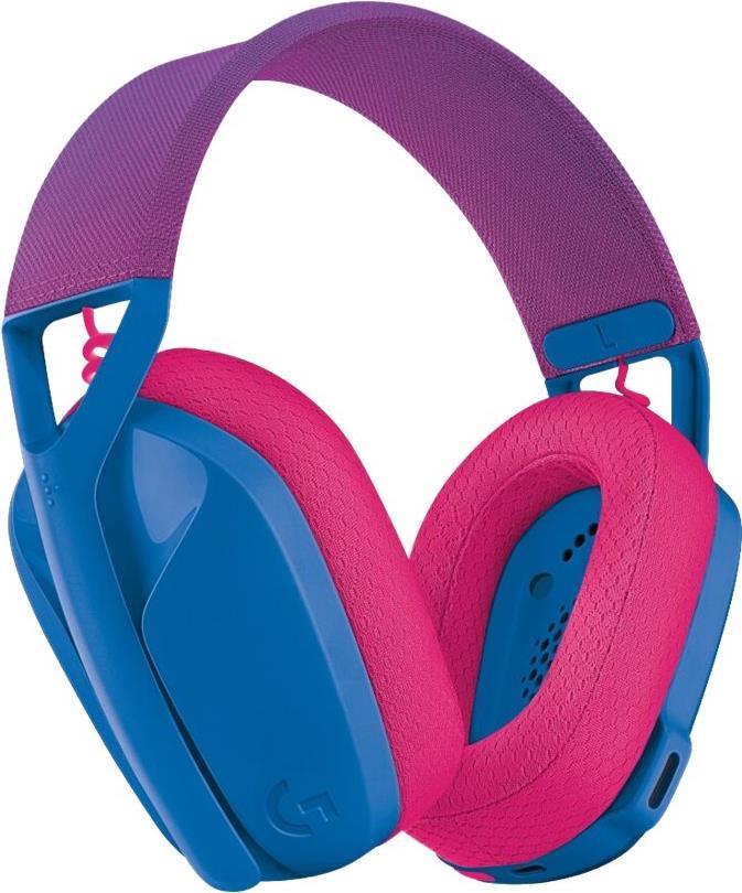 Logitech G G435 - Kopfhörer - Kopfband - Gaming - Blau - Pink - Binaural - Stummschalten - Lautstärke + - Lautsärke - (981-001062) von Logitech