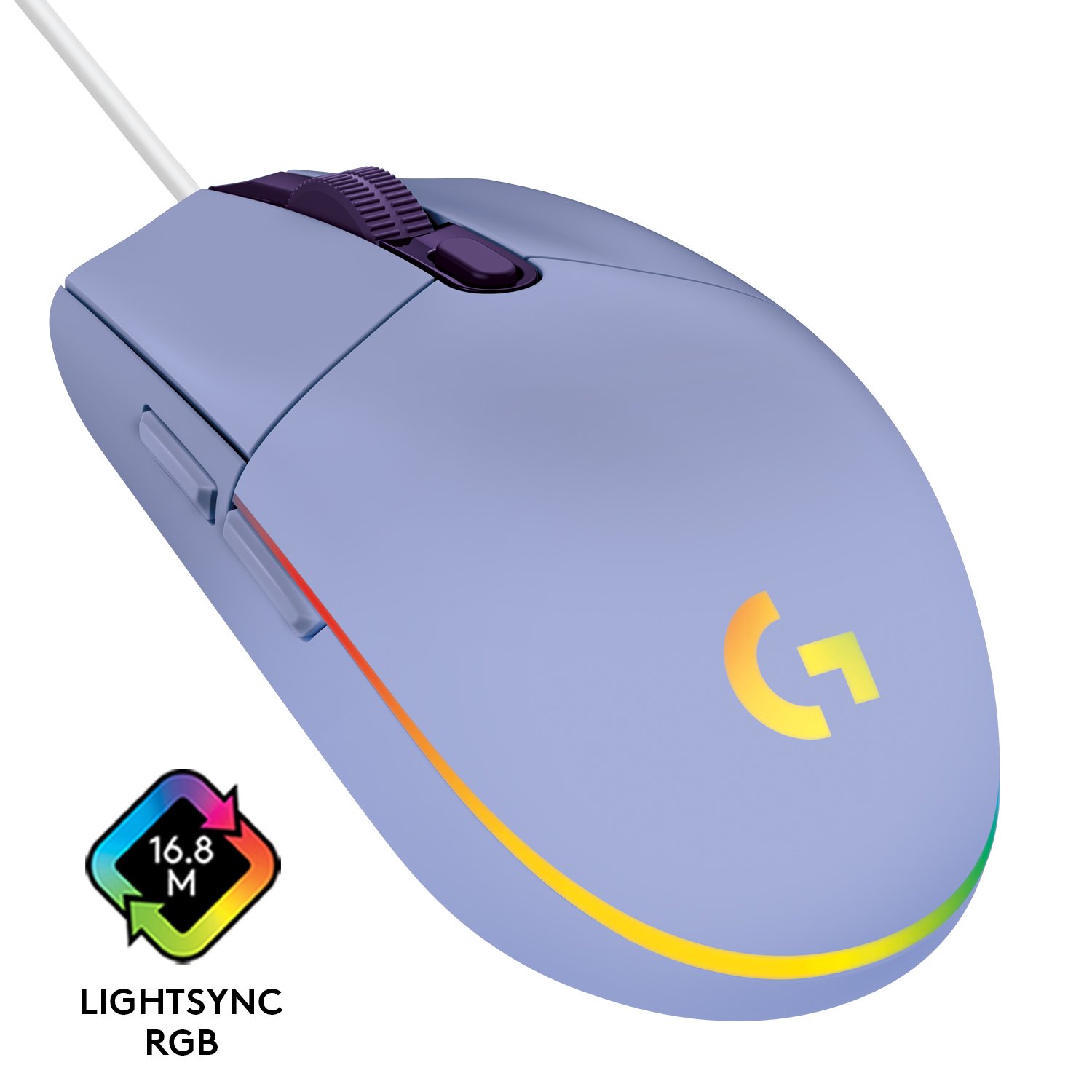 Logitech - G203 Lightsync Gaming Mouse - Lilac Logitech - G203 Lightsync Gaming Mouse - Lilac von Logitech