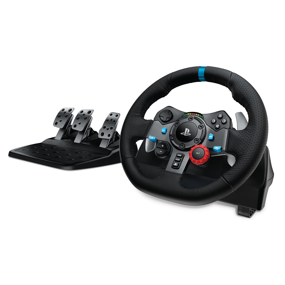 Logitech G29 Driving Force für PS5, PS4, PS3 und PC - Rennlenkrad mit Pedalen und ForceFeedback Logitech G29 Driving Force für PS5, PS4, PS3 und PC - Rennlenkrad mit Pedalen und ForceFeedback von Logitech