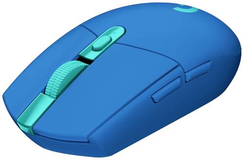 Logitech G305 Lightspeed Gaming-Maus Bluetooth® Optisch Blau 6 Tasten 12000 dpi Beleuchtet, Ergonom von Logitech
