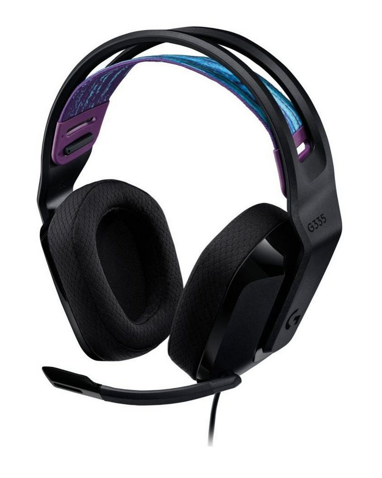 Logitech G335 schwarz Gaming-Headset Logitech G335 schwarz Gaming-Headset von Logitech