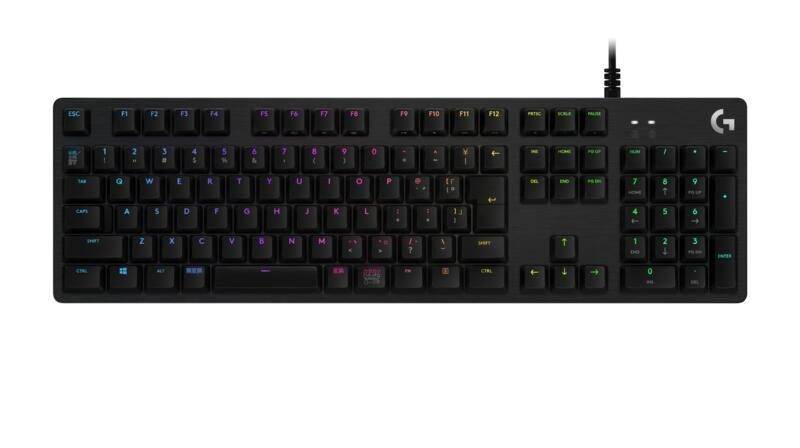 Logitech G512 Carbon Mechanische RGB Gaming-Tastatur mit Tastenbeleuchtung von Logitech
