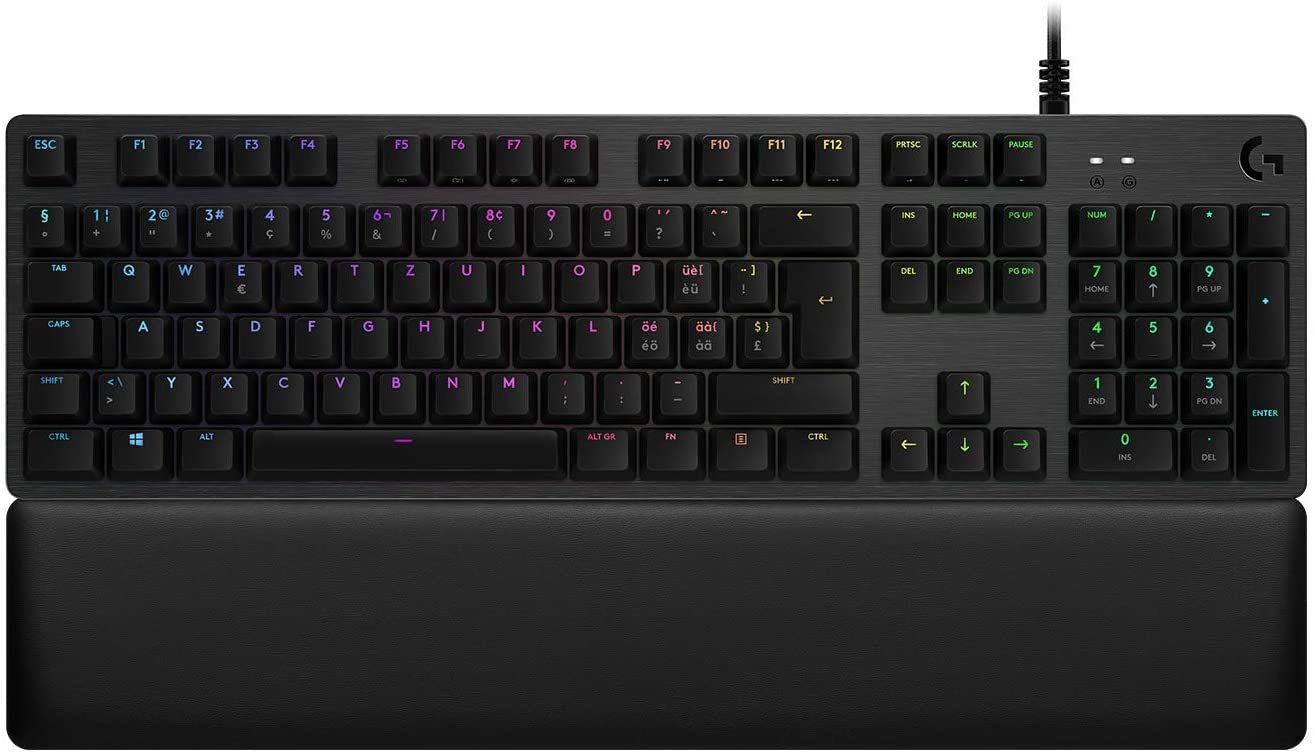 Logitech G513 LIGHTSYNC RGB GX Red Linear (US) Technologie: Gaming-Tastatur von Logitech