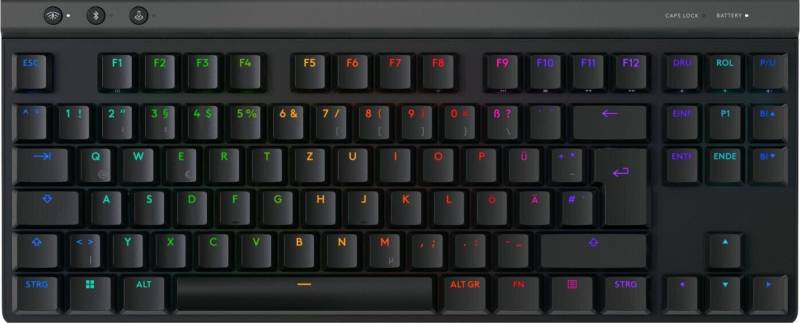 Logitech G515 LIGHTSPEED TKL - BLACK - FRA - EMEA28i-935 Gaming-Tastatur von Logitech