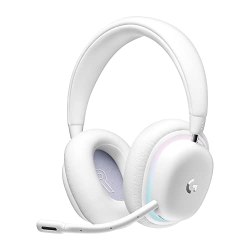 Logitech G G735 Kabelloses Gaming Headset, Anpassbare LIGHTSYNC RGB-Beleuchtung, LIGHTSPEED, Bluetooth, Abnehmbares Mikrofon, Kompatibel mit PC & Mac – Weiß Logitech G G735 Kabelloses Gaming Headset, Anpassbare LIGHTSYNC RGB-Beleuchtung, LIGHTSPEED, Bluetooth, Abnehmbares Mikrofon, Kompatibel mit PC & Mac – Weiß von Logitech