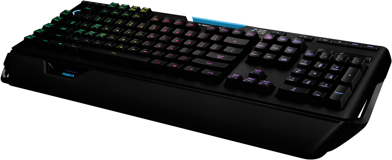 Logitech G910 Orion Spectrum Gaming Tastatur, USB, DE, QUWERTZ mit Beleuchtung schwarz von Logitech