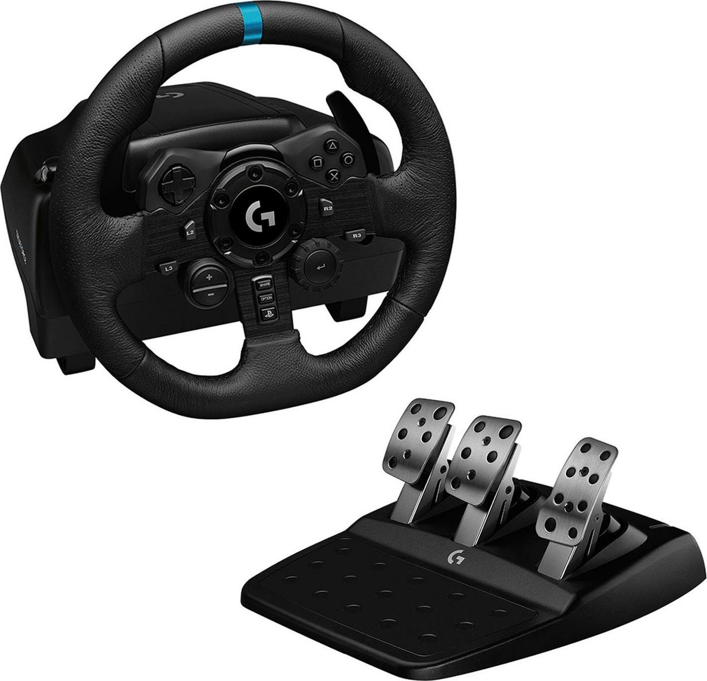 Logitech G923 Driving Force für PC / PS5 / PS4 Gaming-Lenkrad Logitech G923 Driving Force für PC / PS5 / PS4 Gaming-Lenkrad von Logitech
