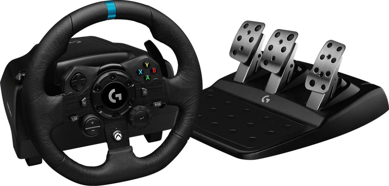 Logitech G923 Lenkrad und Pedale für Xbox One und PC von Logitech