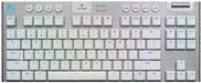 Logitech Gaming G915 TKL - Tastatur - Hintergrundbeleuchtung - USB, Bluetooth, LIGHTSPEED - QWERTY - US International - Tastenschalter: GL Tactile - weiß von Logitech