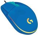 Logitech Gaming Mouse G102 LIGHTSYNC - Maus - Für Rechtshänder - optisch - 6 Tasten - kabelgebunden - USB - Blau (910-005801) von Logitech