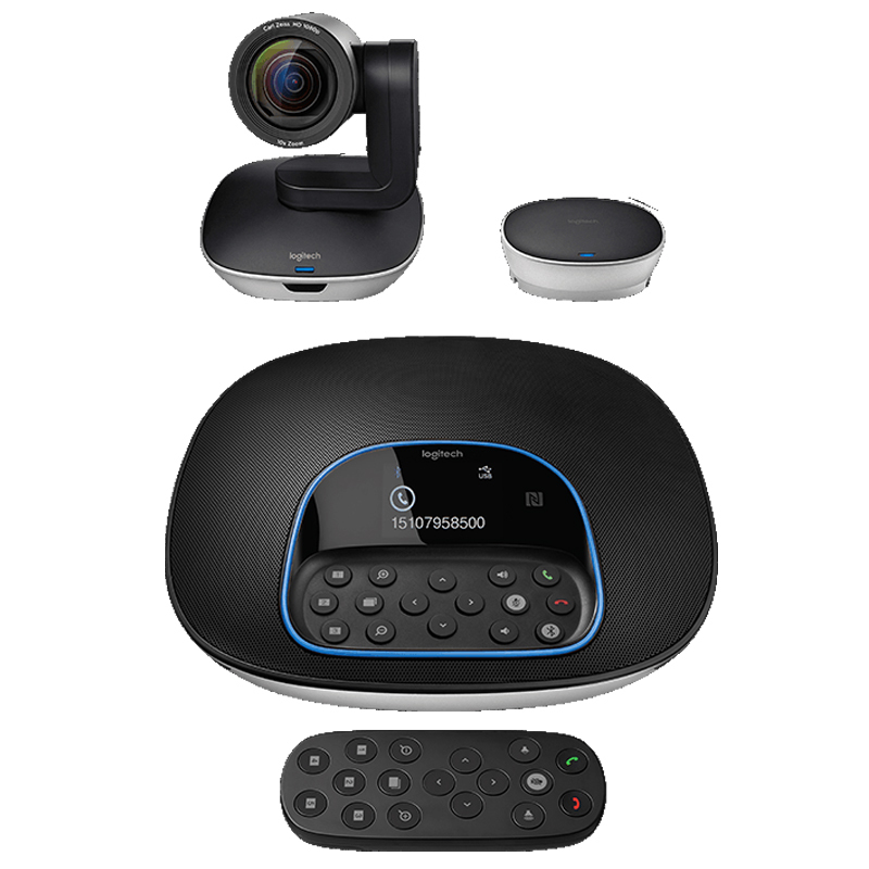 Logitech Group Konferenz Webcam Full-HD, 90° Blickfeld mit Freisprecheinrichtung, Fernbedienung Logitech Group Konferenz Webcam Full-HD, 90° Blickfeld mit Freisprecheinrichtung, Fernbedienung von Logitech